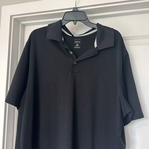 Adidas Golf Polo Black Short Sleeves